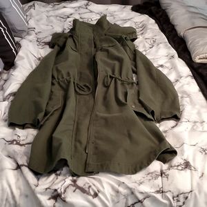 Olive Green Utility Jacket